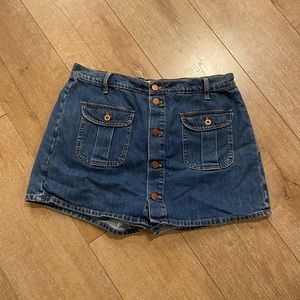 Madewell Mini Denim Skort